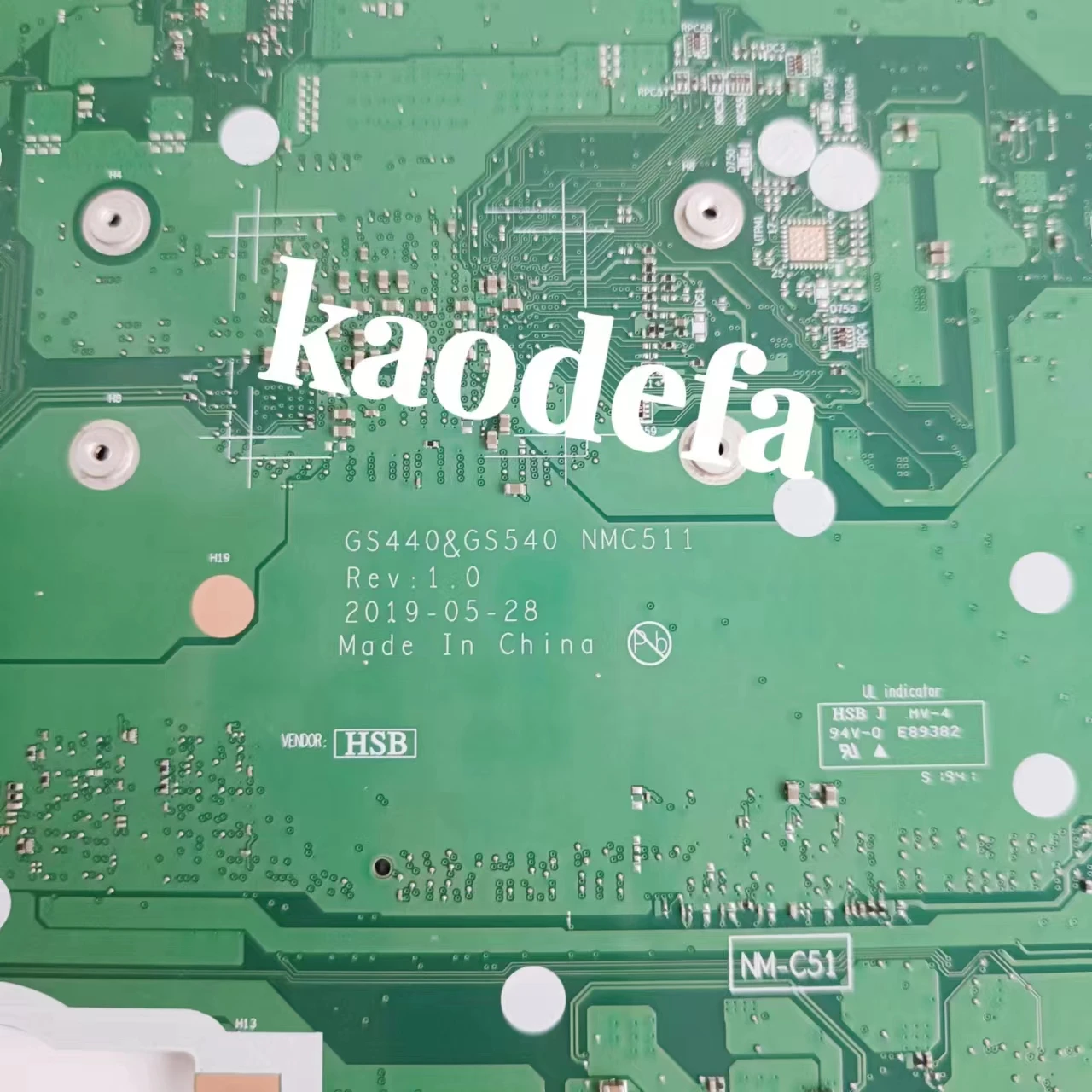 NM-C511 For Ideapad S145-15API Laptop Motherboard 81UT CPU: R3-3200U / R5-3500U / R7-3700U RAM: 4GB FRU: 5B20S42805 5B20S42804