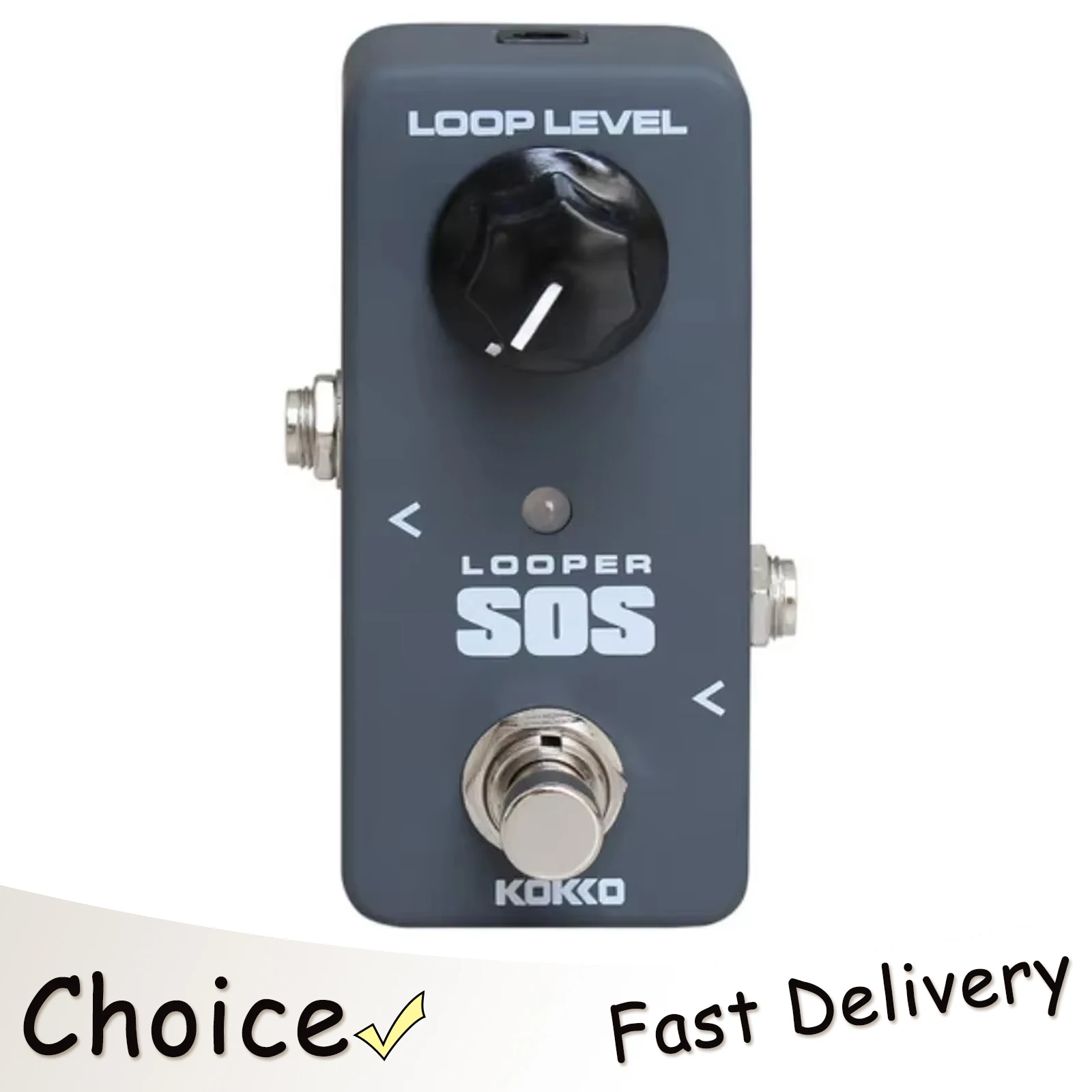 pedal-de-efectos-para-guitarra-electrica-kokko-flp-2-looper-grabacion-monolitica-sos-mini-pedal-looper-true-bypass-accesorios-para-guitarra