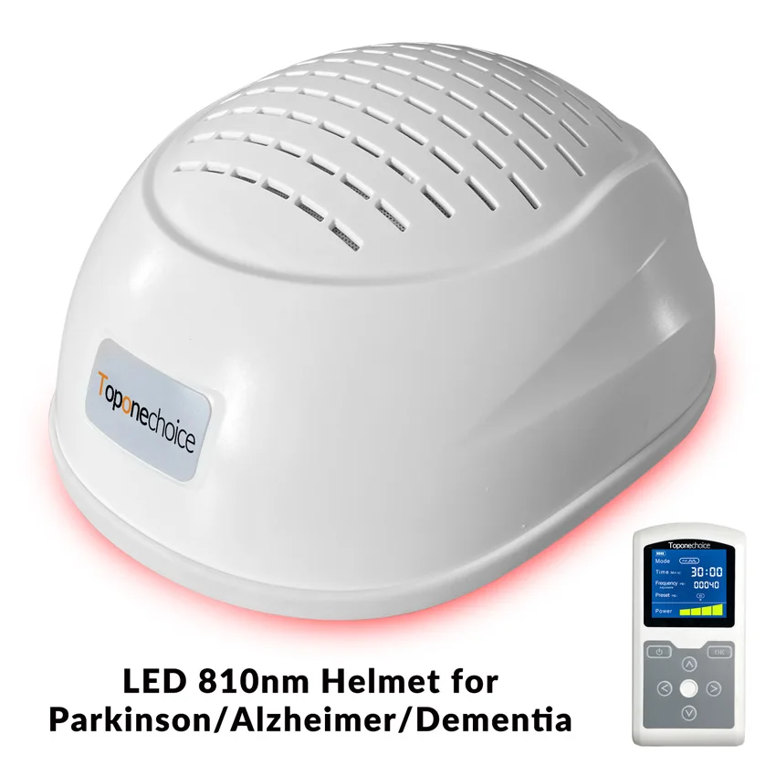 280 Diodes 810nm Physiotherapy Infrared Led Light Therapy Brain Stimulation PBM Helmet for Parkinsons Aphasia Stroke TBI