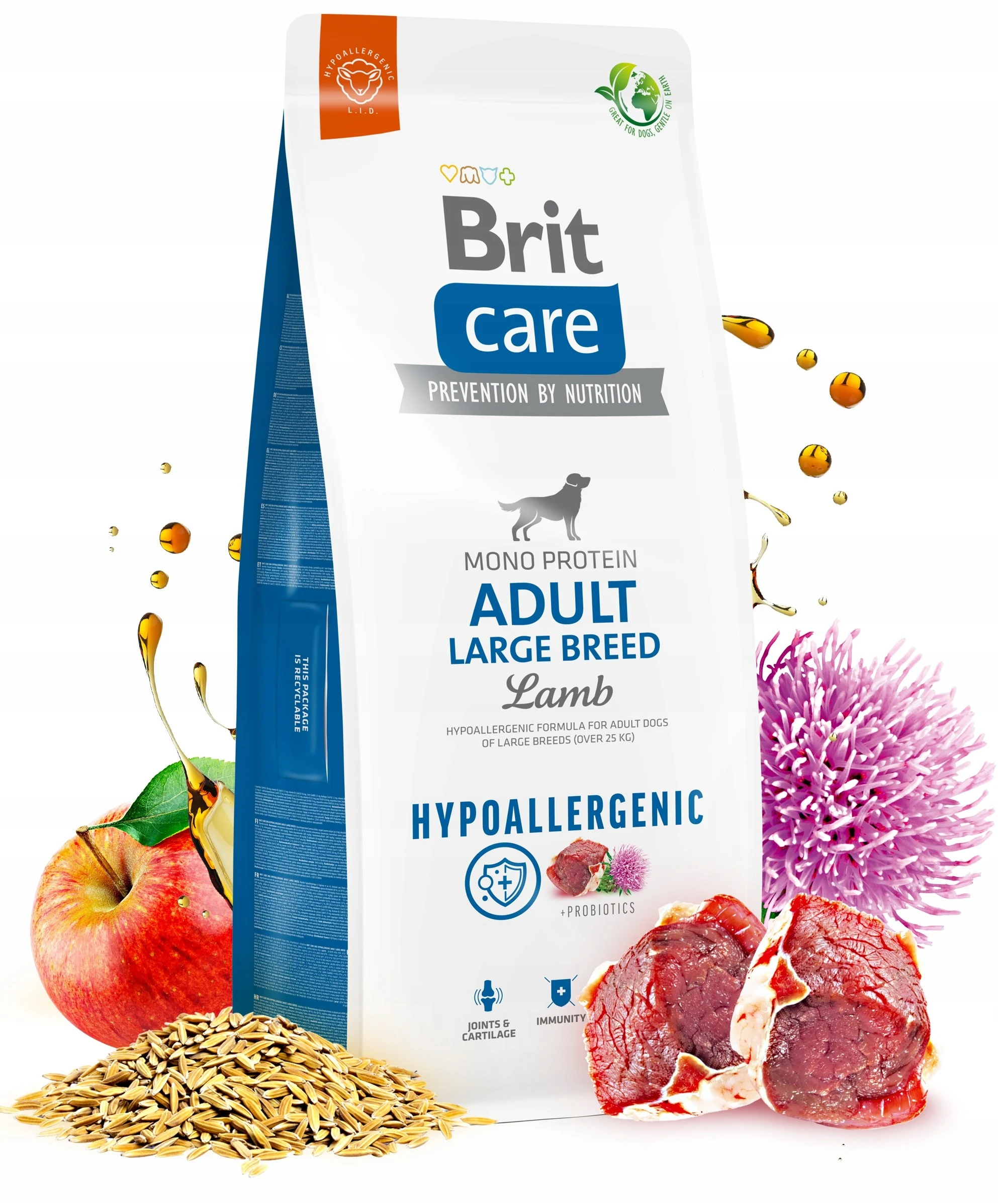 بريت كير دوج هيبوالينك لامب كبير للبالغين 12 كجم #1