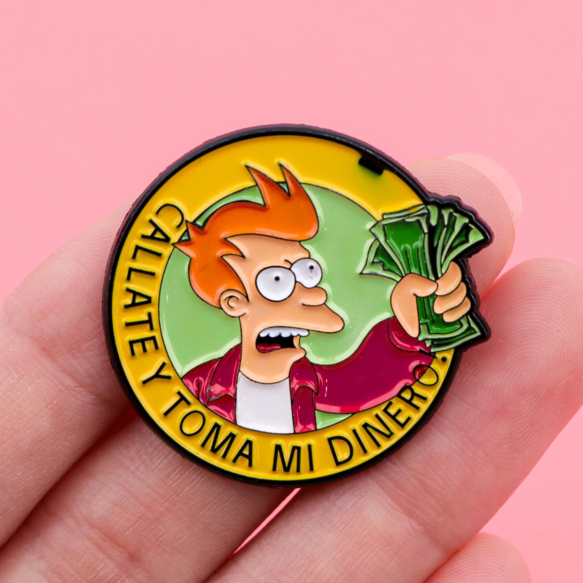 خمر كوكب دبابيس للنساء الكرتون روبوت المينا دبوس شارة معدنية مجوهرات الملابس على ظهره اكسسوارات الأصدقاء هدية