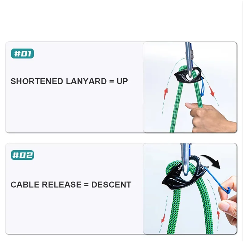 AEF5-Climbing Rope Outdoor Sport Safe Hiking Accessory Professional Outside Sports Tools Trees Climb Ropes For Travelling