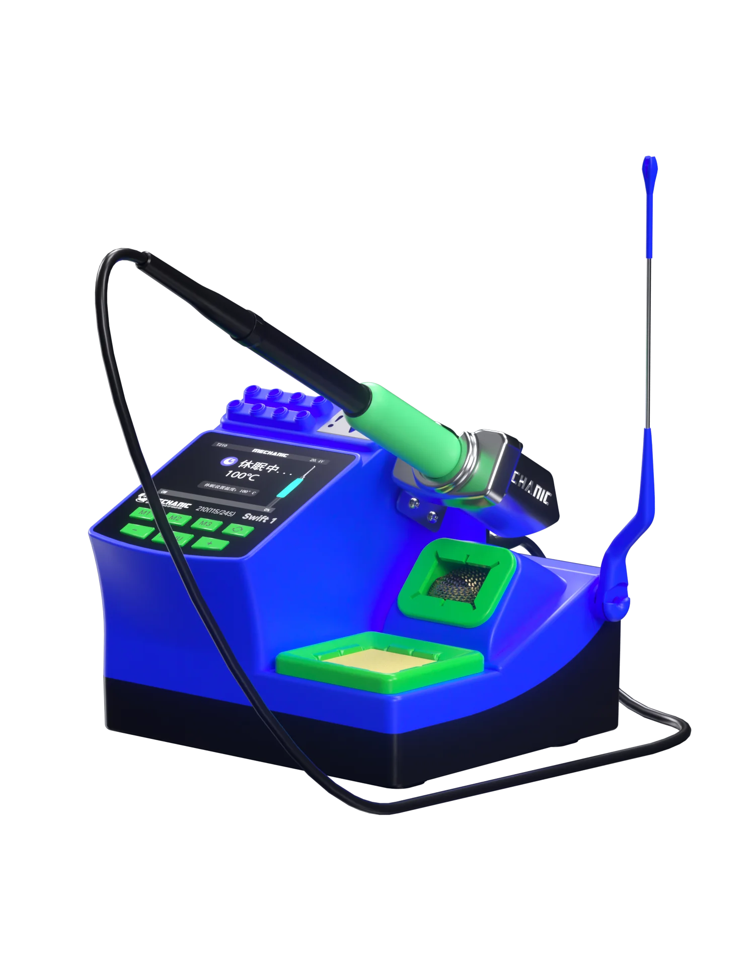 

Mechanic Swift 1 Soldering Station 245 115 C210 Handle Lead-Free Electronic Welding Rework Station for Mobile Phone Equipments