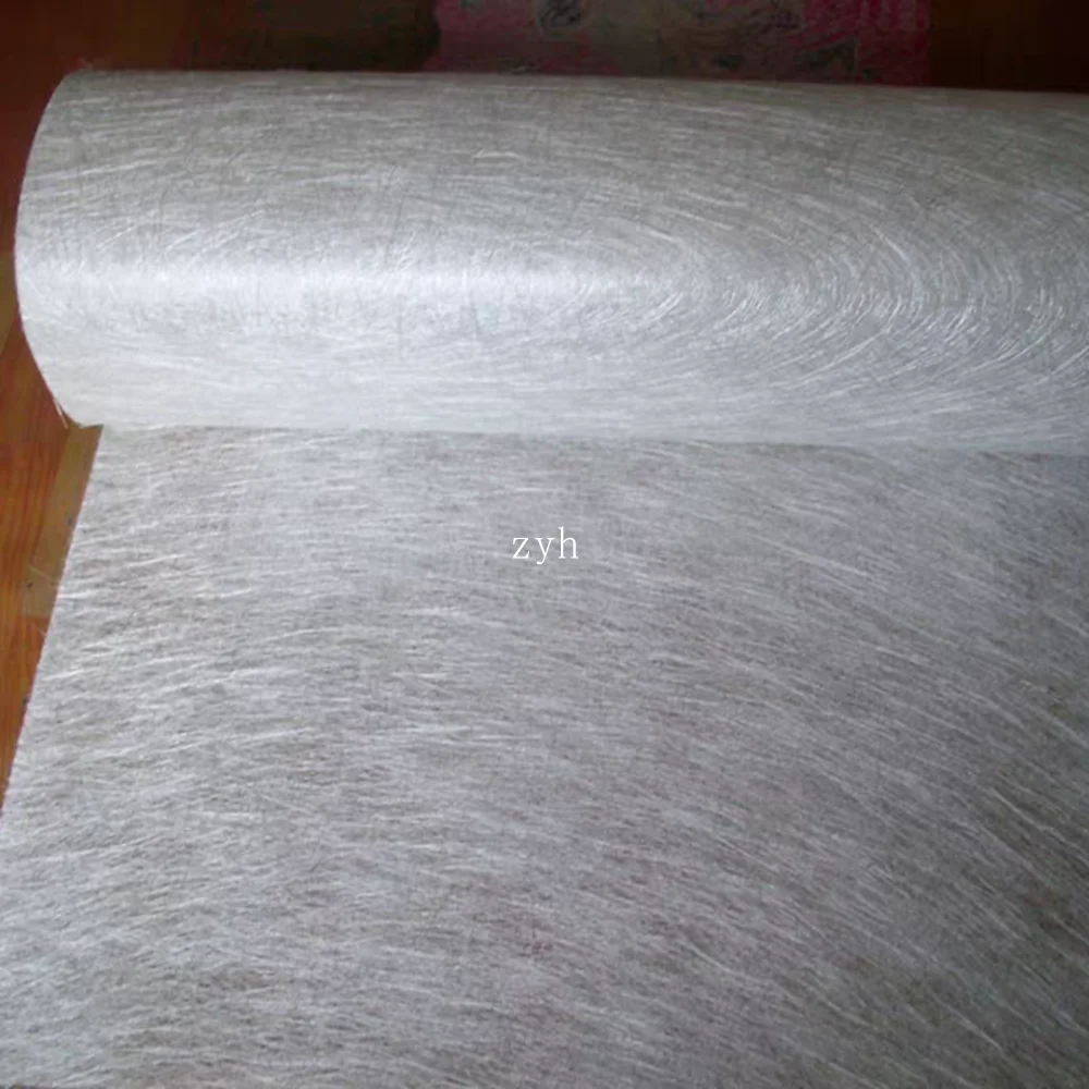 300gsm 450gsm Glass Fiber Cloth Alkali-Free Fiberglass Chopped Strand Mat 100cm Width *100cm Length