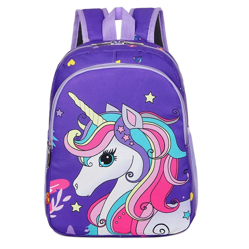 Student Large Capacity Schoolbags Kindergarten Kids Unicorn School Bag Cartoon Backpacks Children Shoulder Bags Animal Mochila