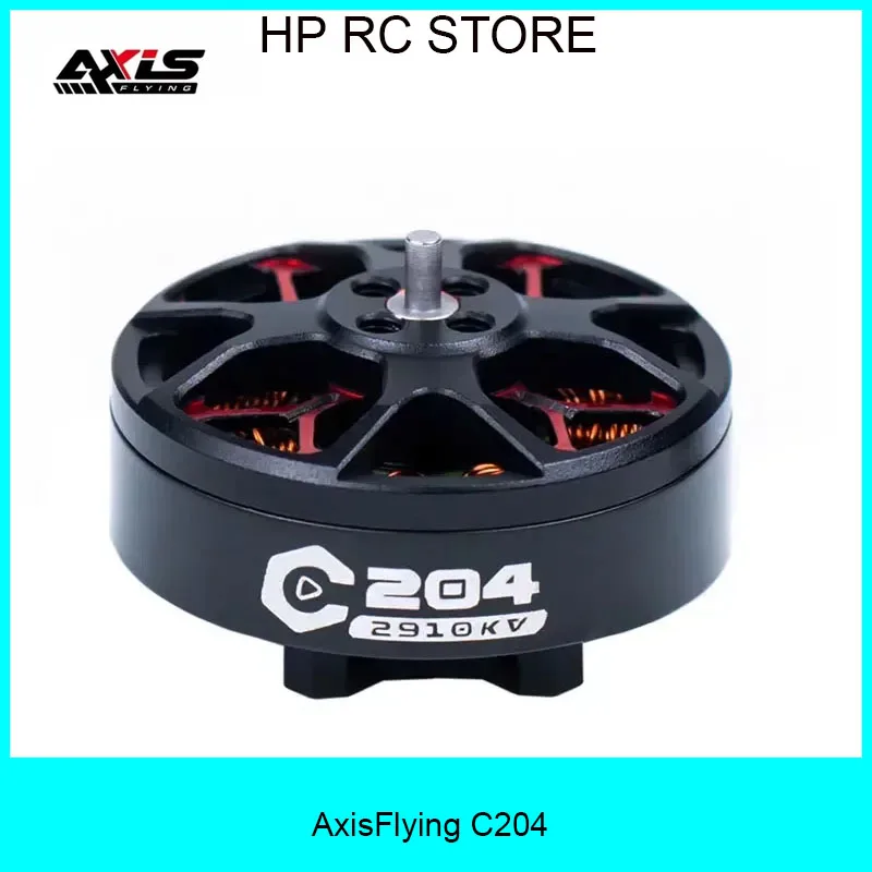 

AXISFLYING C204 2004 FPV Brushless Motor | 2910KV (6S)/3500KV (4S), 3"/3.5" Prop Compatible for Cinematic & Cinewhoop Drones