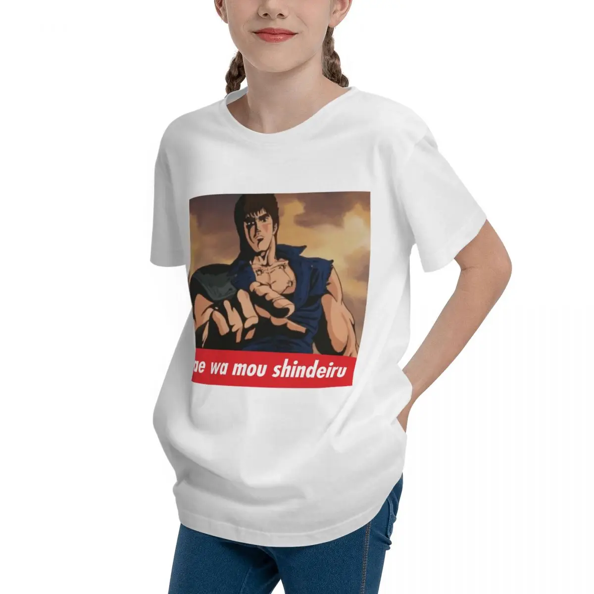 Omae Wa Mou Shindeiru For Sale High grade Tees Unique Humor Graphic Fitness Retro Adolescents T-Shirt