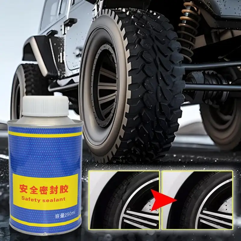 Tire Leak Sealant Vehicle Tire Repair Adhesive Glue For Vehicle Tire Repair Sealant Powerful Tire Glue For Car Motorcycle Truck