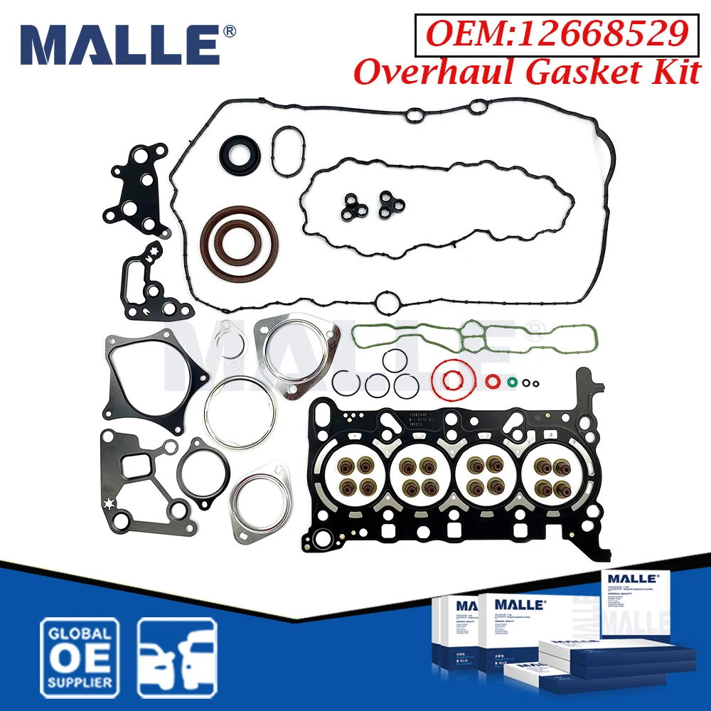 

Engine Overhaul Gasket Kit For Buick Envision Verano Encore 1.5T Chevrolet Cruze 1.4T Car Accessories 12668529 Gasket Repair Set