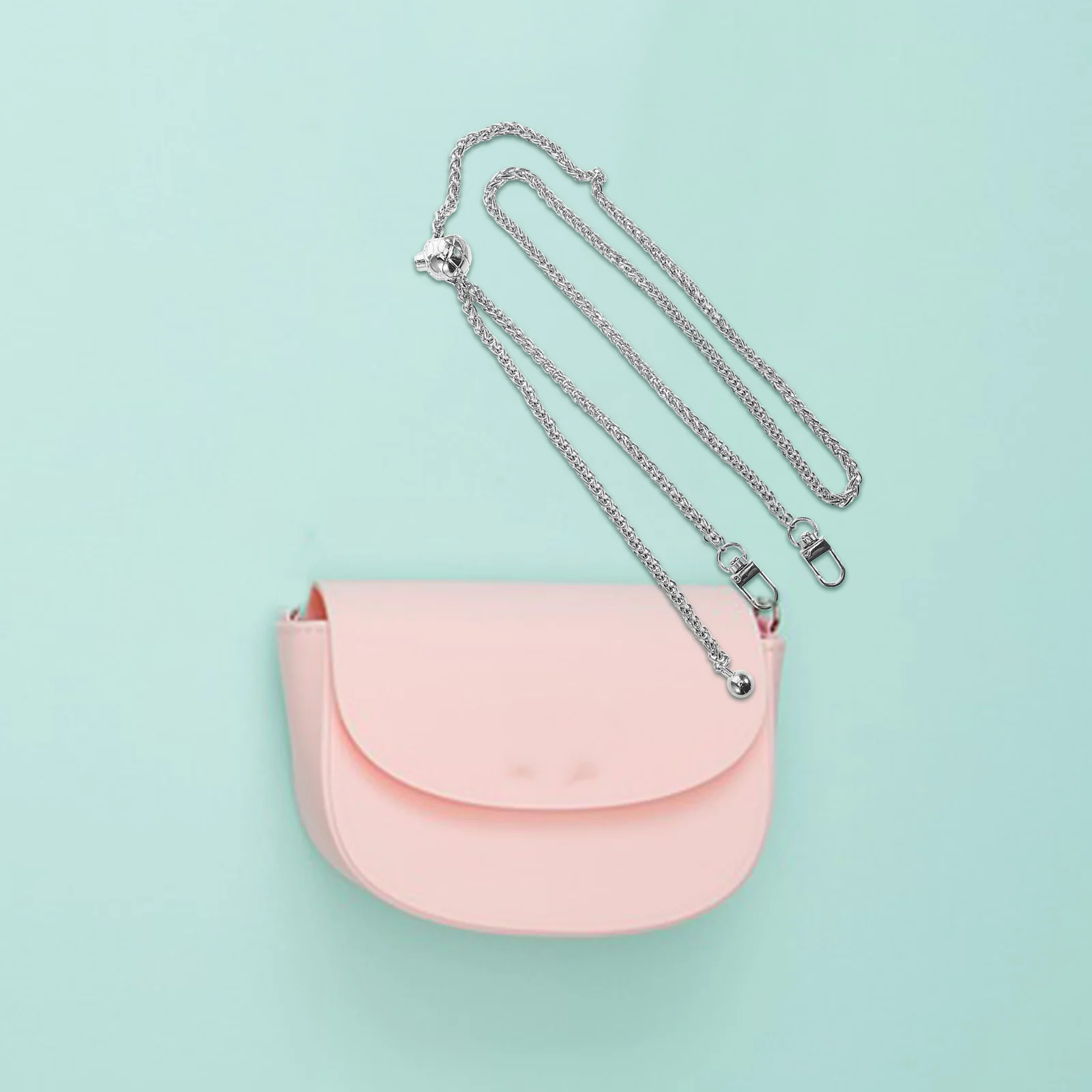 

Adjustable Chain Shoulder Strap Durable Zinc Alloy Metal Purse Strap Replacement Crossbody Bag Chain Stylish Versatile Accessory
