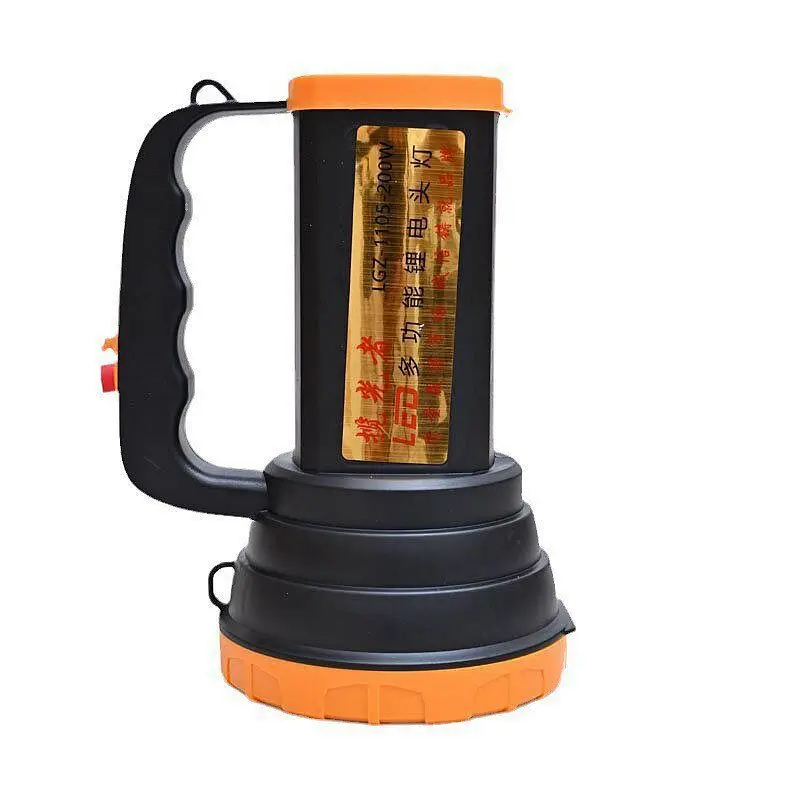 Flashlight with long battery life, strong light charging, outdoor emergency searchlight, high-power household patrol LED handhel