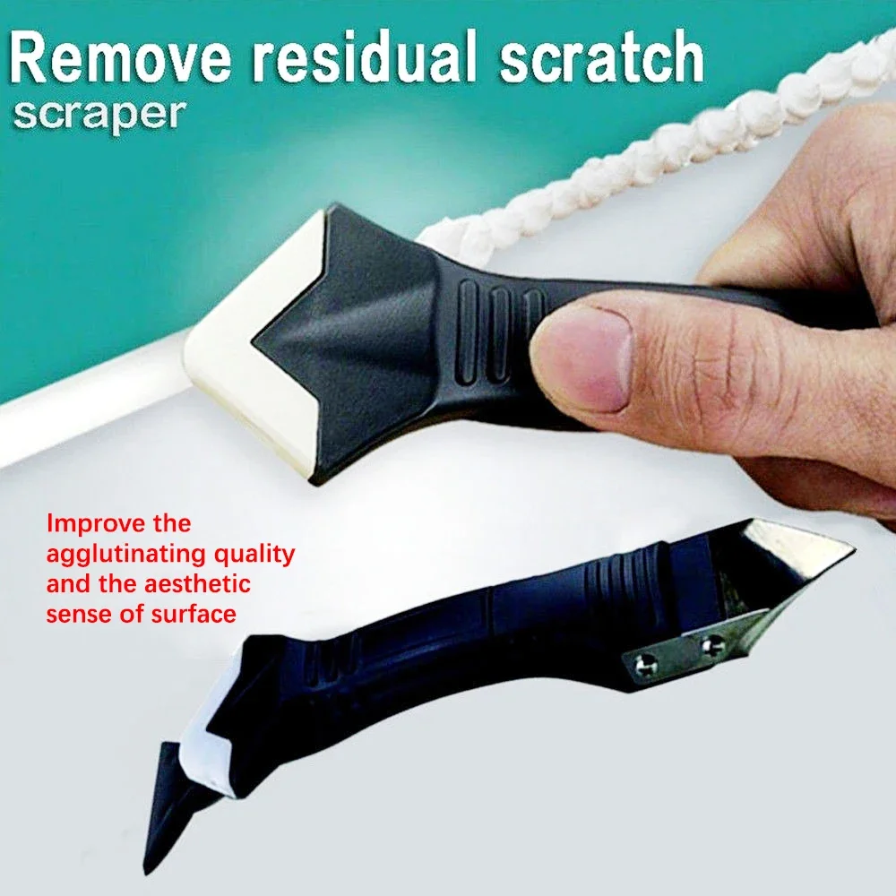 Finisher In Cleaning 1 Scraper Useful Edge 3 Remover  Silicone Repair Multifunctional Sealant Caulk