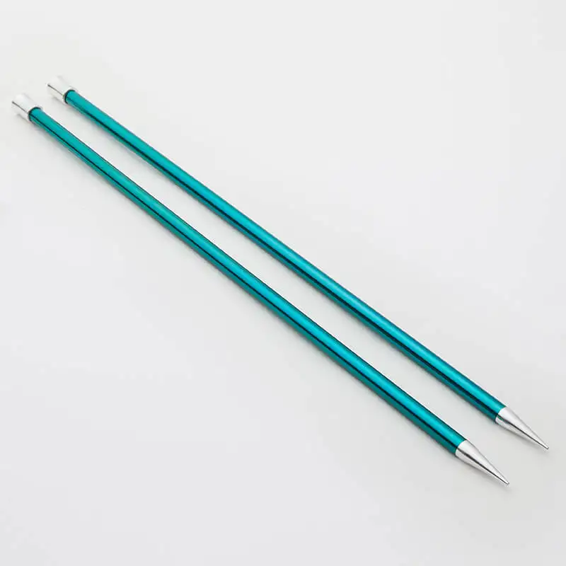 1 Piece Knitpro Zing 35cm /40cm Single Pointed Needle Colorful Aluminum Needle