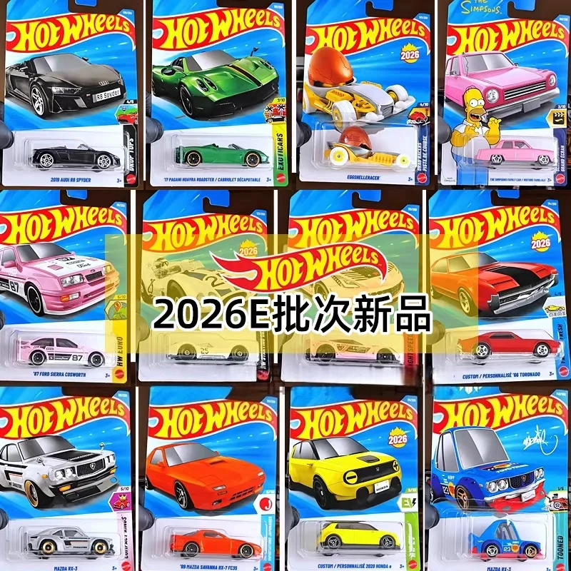 In Stoc Hot Wheels 1/64 Car Model - Batch 26e Of Pagani Faglia Audi R8 Mazda Simpson Joint-Design Edition C4982 Diecast Vehicl
