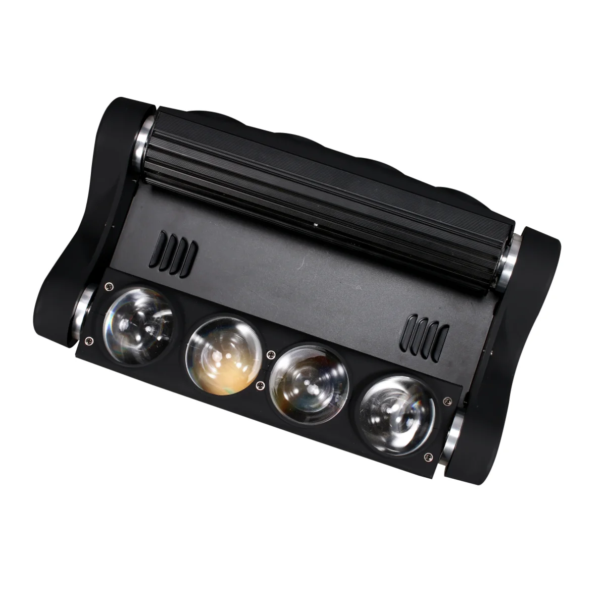 8x15W 4 em 1 RGBW Feixe Movendo Cabeça Lavagem DJ Bar Strobe Stage Effects Led Spider Light