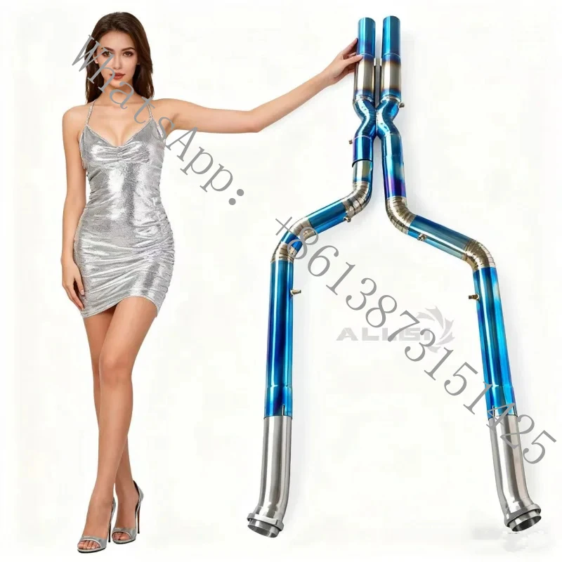 Stainless Steel Exhaust Middle Pipe XM 4.4T 2023-2025 Alloy High Performance Muffler Exhaust System