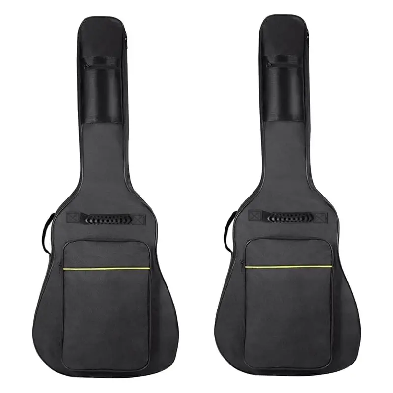 L63A 2 Pack Guitar Bags,41 Inch Guitar Bag,Electric Guitar Case,for Acoustic Classical Guitar, Ukulele, Guitar