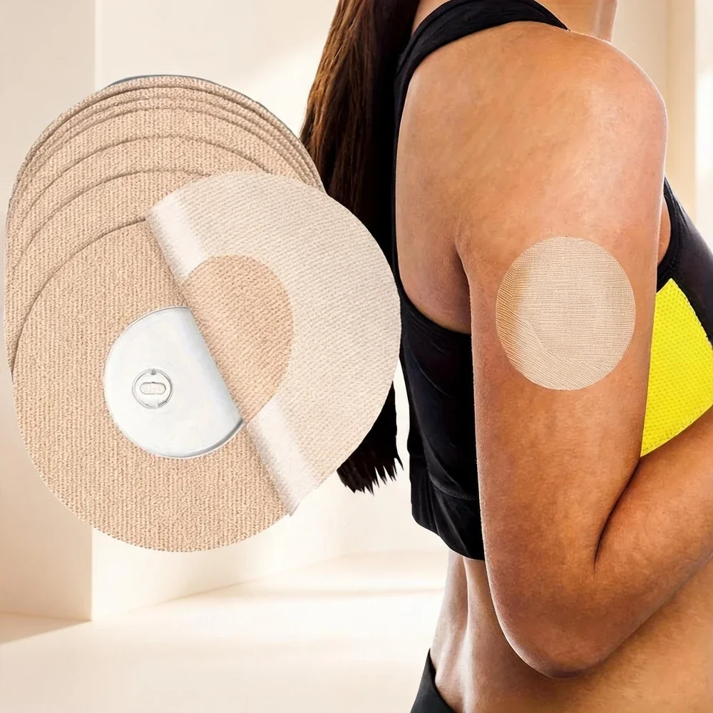 Patch impermeabile per sensore Freestyle Libre 2, copertura adesiva ipoallergenica senza lattice, senza colla centrale, 14 giorni di utilizzo, confezione da 20, adesivi protettivi per diabetici