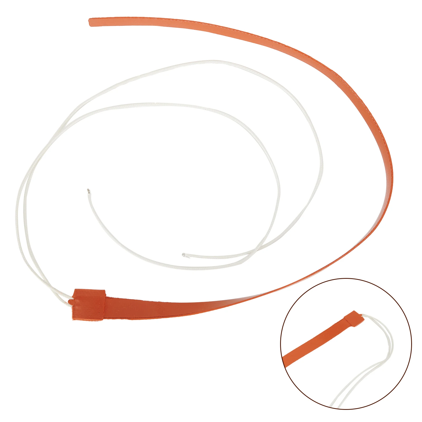 Silicone Flexible Heater 50W for Efficient Thermal Heating 12V Slim and Lightweight Design Acid Resistant 12x500mm Size