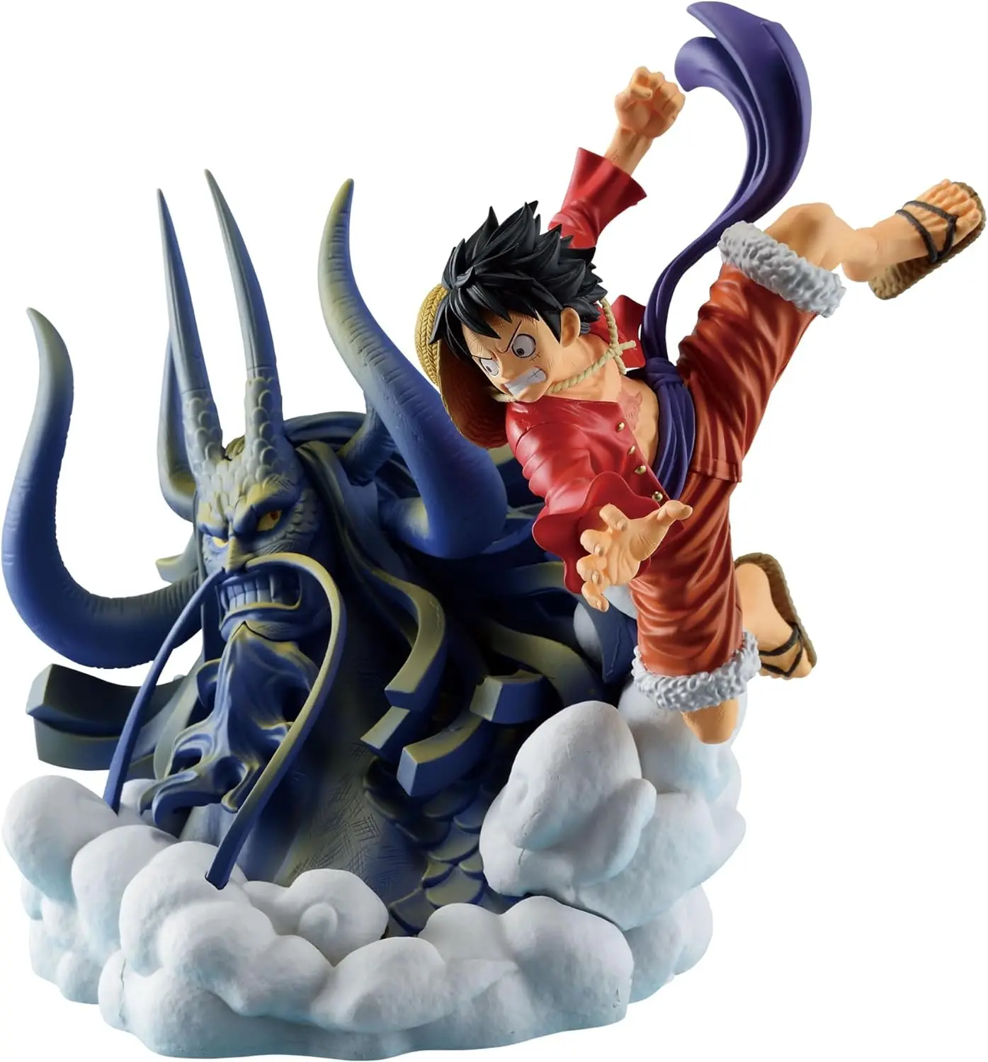 Genuine Bulk Banpresto - One Piece - Monkey D. Luffy Kaido [The Anime], Bandai no box Spirits Dioramatic Figure