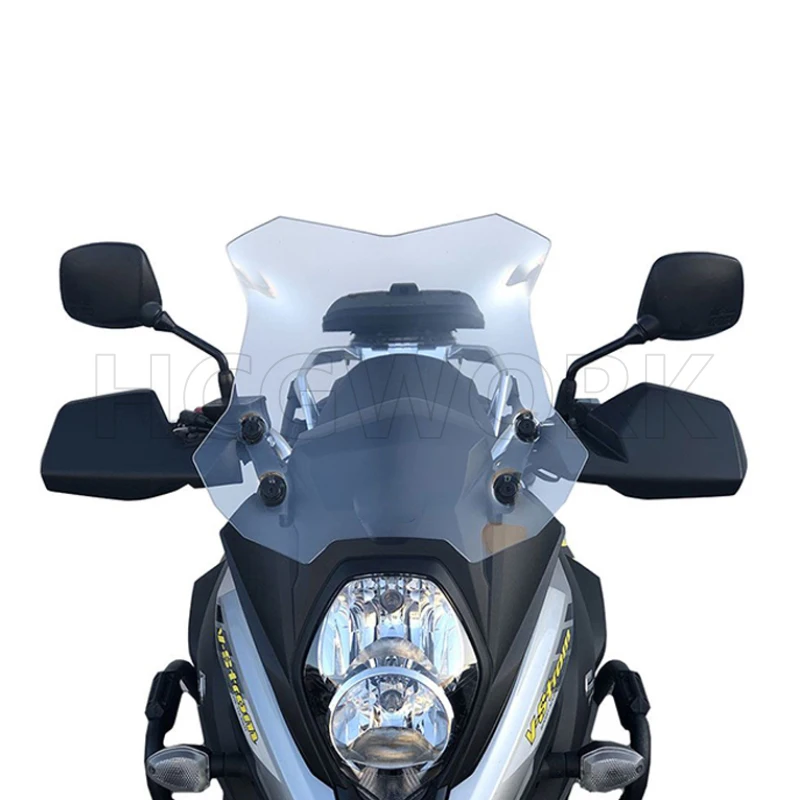 Motorcycle Accessories Windshield Hd Transparent Heighten Cool Version for Suzuki Dl650