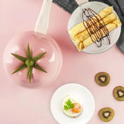 과일 토마토 모양 프라이팬 요리 냄비 냄비 유도 밥솥 알루미늄 조리기구 Nonstick 홈 주방 용품