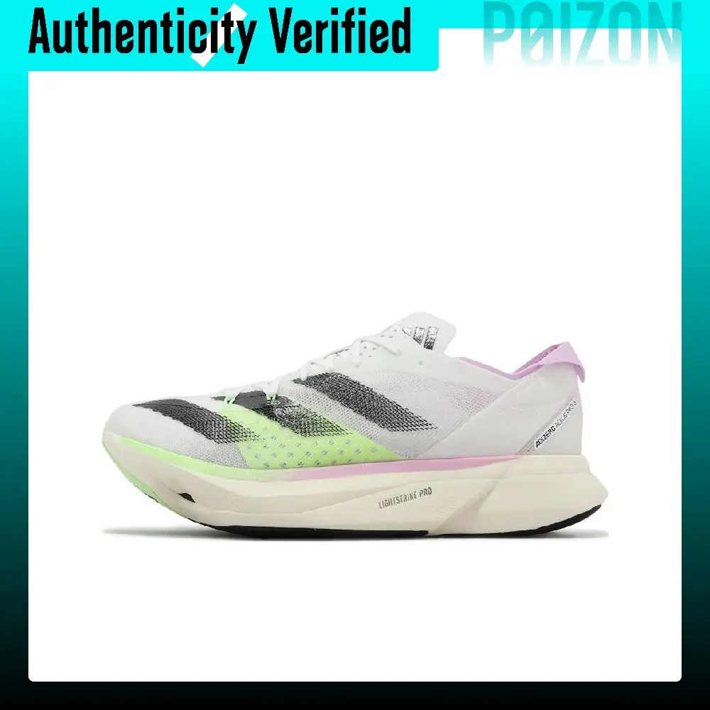 Adidas Adizero Adios Pro 3 Comfortable Round Toe Breathable Low top Carbon Plate Marathon Long Distance Running IG6444