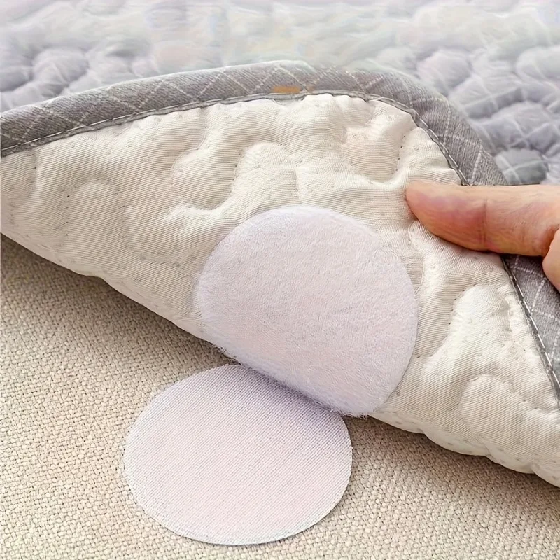 24pcs Anti-Slip Pads Strong Adhesive, Removable & Reusable Ideal for Home, Office, Gym, Sofa & Mattress Anti-Slip Protection