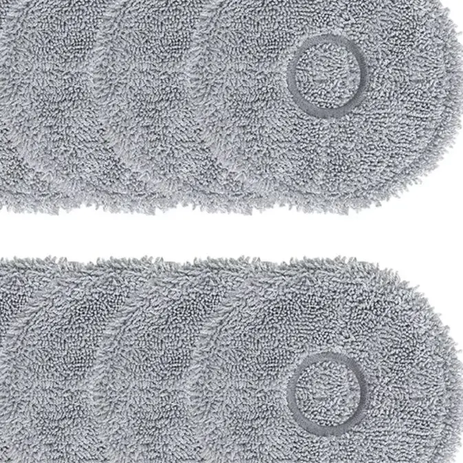 4/10pcs Replacement Microfiber Mop Pads For Polaris PVCRAC 7290 WIFI For IQ Home Vacuum Cleaner For Efficient Cleaning