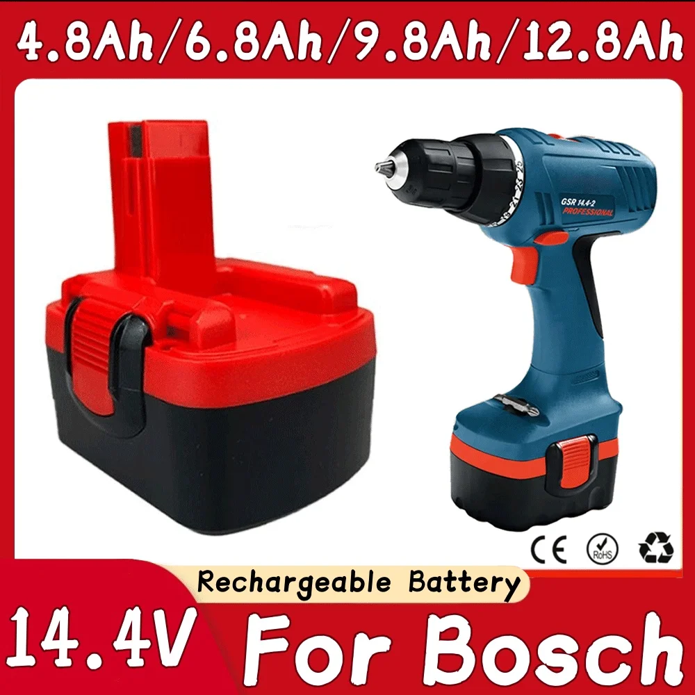 

For Bosch Battery's new 14.4V 6800mAh rechargeable A-class battery BAT038 BAT040 BAT140 BAT159 3660K supports fast charging