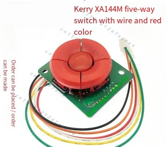 Five-Way Switch PCB Circuit Board with Keycap Button Set，B3F-4055 12x12mm Tactile Switch
