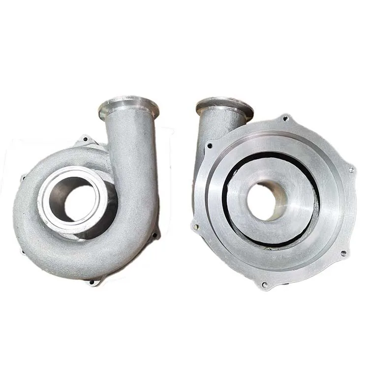 Automobile Impeller Turbo Case Shell Parts Part Aluminum Alloy Die Cast Steel Casting With Sand Blasting