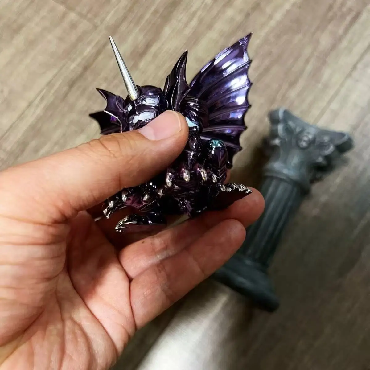 Saint Seiya Mythe Doek EX Hades Leger 108-specten Superplice Gargoyle Underworld Dark Mantle Ridders van Zodiac GK Hars Figuur Speelgoed