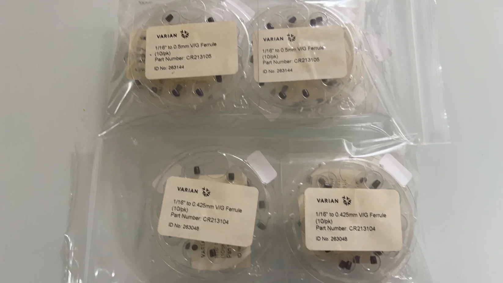 

VARIAN Varian pad CR213105 0.5mm CR213104 0.425mm original promotion