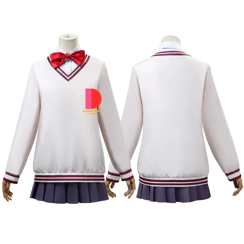 

CyDandadan Aira Shiratori Cosplay Costume Anime Disguise for Women School Uniform Dress Halloween Carnival Suit New Arrival