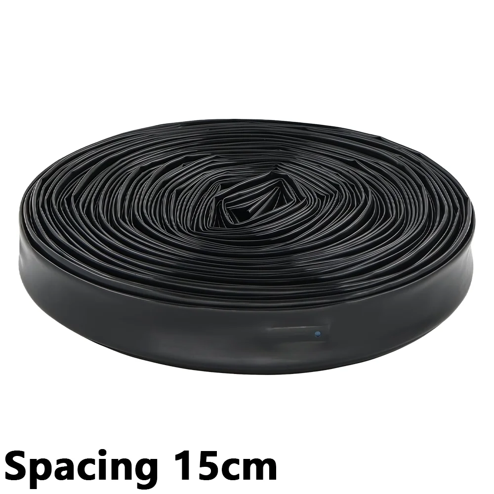 50/100m druppelslang 16mm PE slang met afstand tussen de druppelaars 10-40cm voor tuin, kas, irrigatie, landbouw, druppelslang, druppelaar