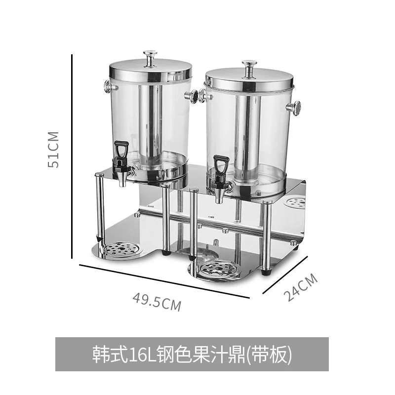 Luxury 8L/16L Gold Beverage Dispenser for Restaurants Hotels, Single Plate Juice DispenserGoods in stock