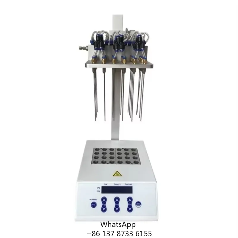 Lab Nitrogen Evaporator Sample Concentrator For 24 Samples