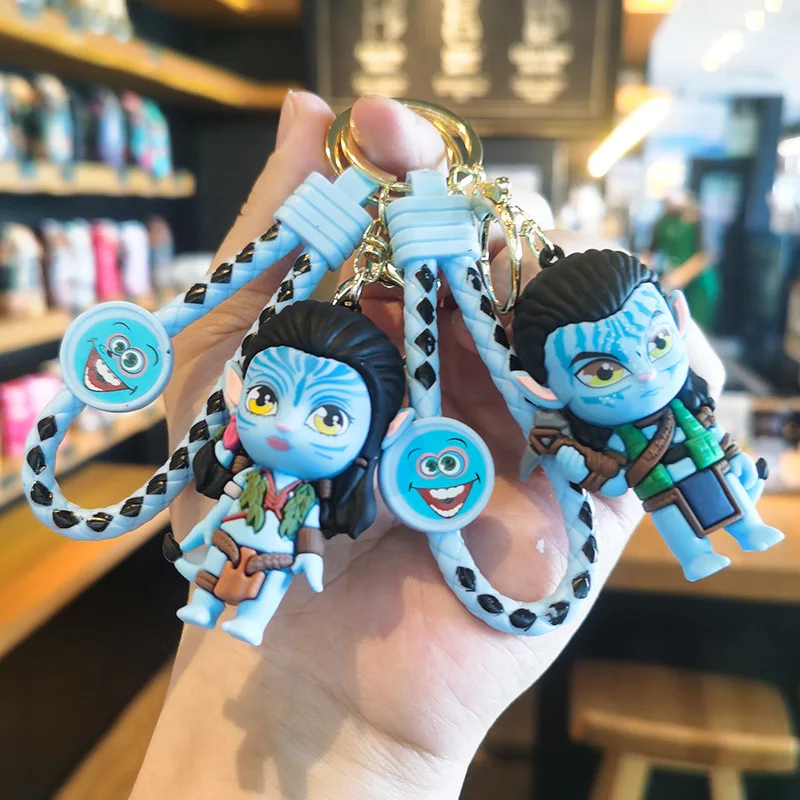 

Avatar Keychain Cartoon Cute Gift Present Christmas New Year's Day Claw Machine Personalized Gifts Y2k Fashion Toys Anime Frind