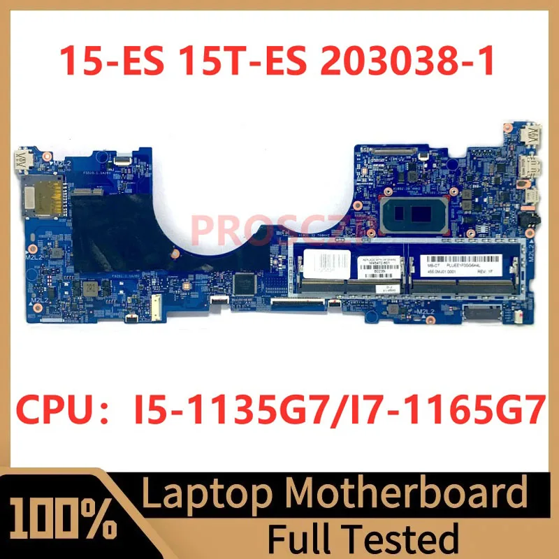 

M45472-601 M45473-601 For HP 15-ES Laptop Motherboard 448.0MJ09.0011/448.0MJ10.0011 203038-1 With I5-1135G7/I7-1165G7 100%Tested