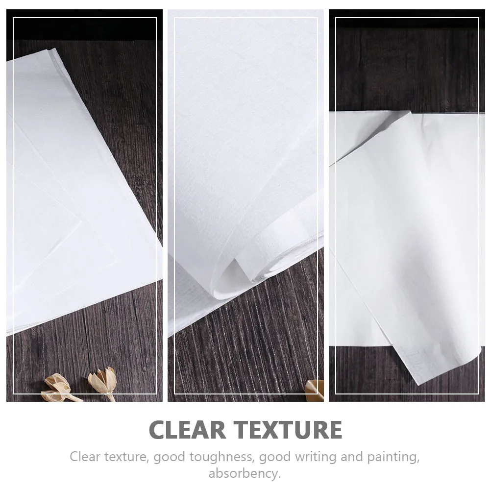 

120Pcs Chinese Calligraphy Paper Thickened Xuan Paper for Sumi Ink Brush Writing Brush Ink Writing Sumi Papers