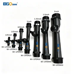 DGOzone UPVC Venturi Injector for Mixing Liquid Venturi with Valve BSP thread 1/2