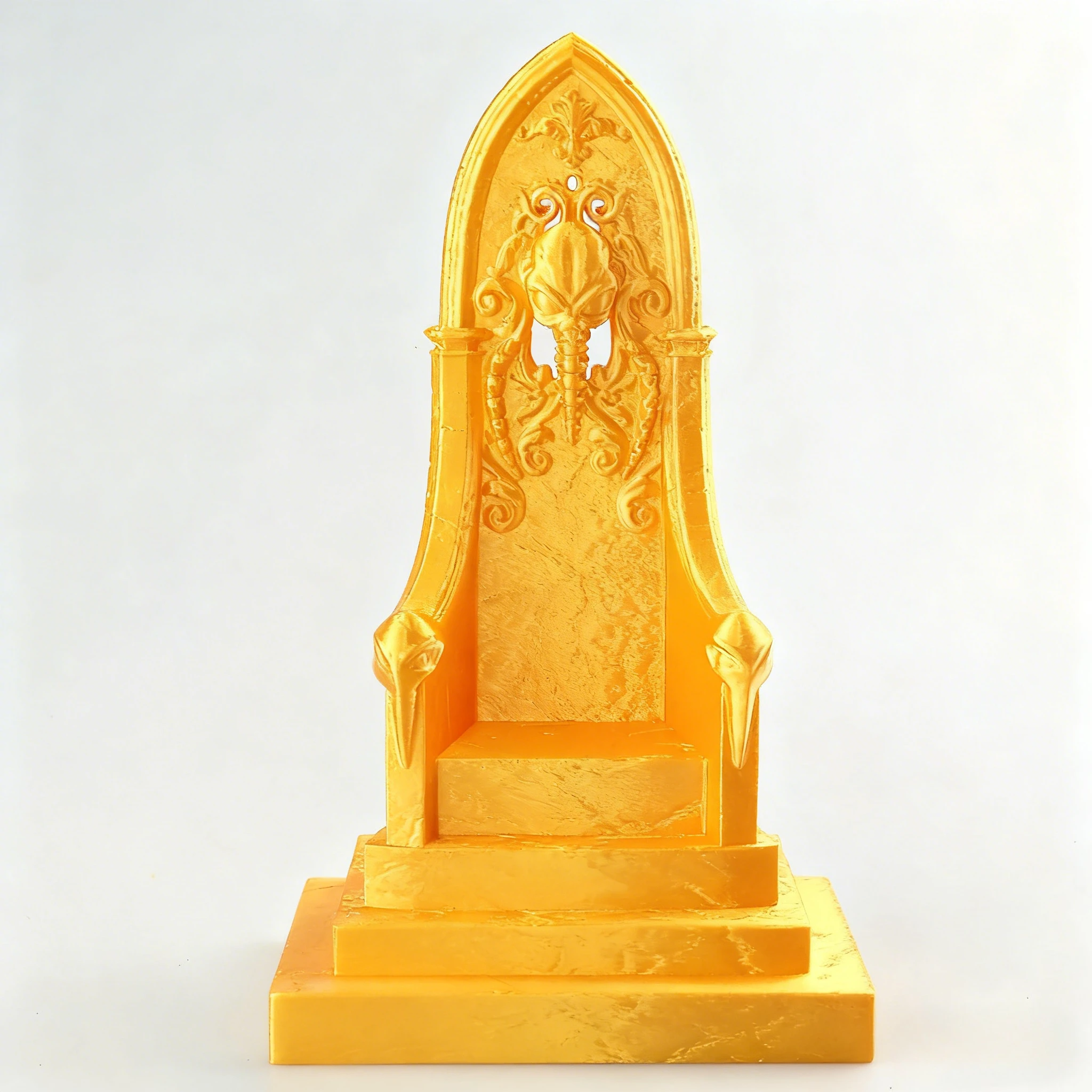 Base de trono impresa en 3D, escala 1/12, exclusiva para figuras de acción, escultura artística de plástico, asiento, decoración de juguete