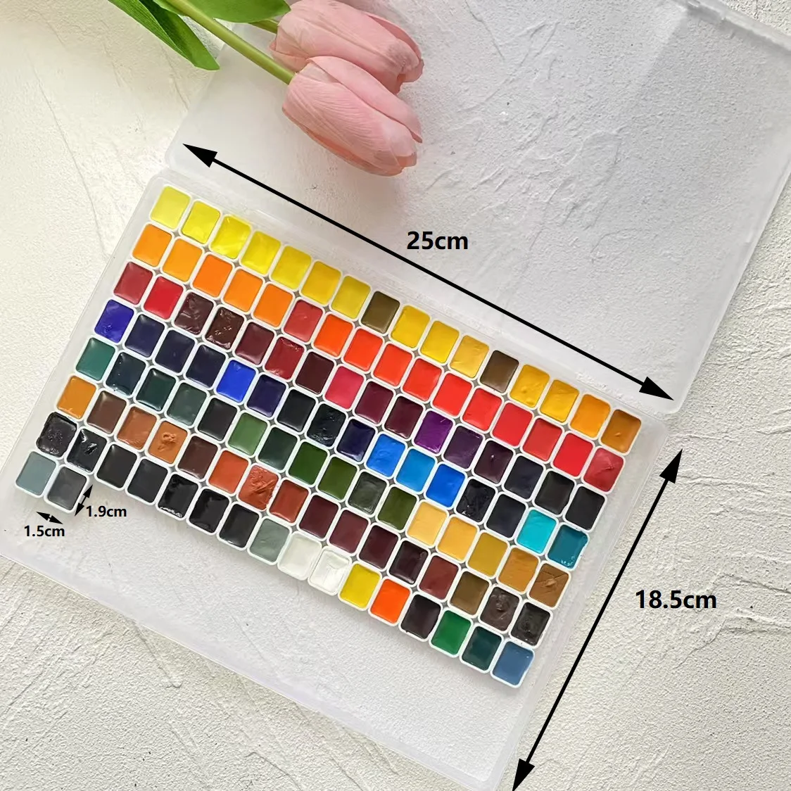 

Winsor Newton Professional Watercolor Paint 114 Color 1ml Master Acuarela Subpackaging with Color Card Beginner Art Supplies