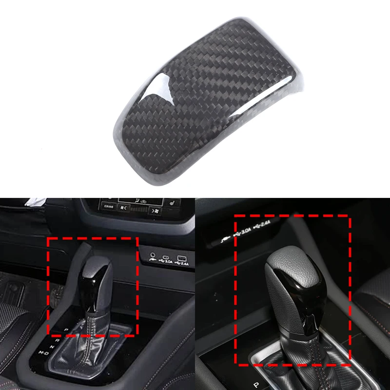 

1 шт. настоящее углеродное волокно для Subaru Forester 2025 + автомобильная головка шестерни, декоративная наклейка, аксессуары для защиты салона автомобиля