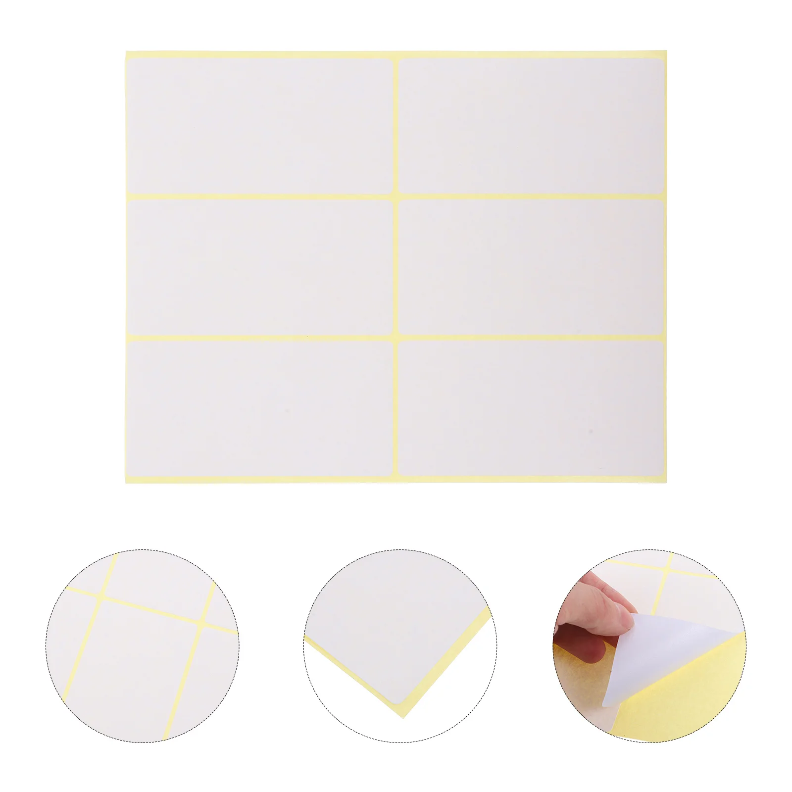 

180Pcs Blank Handwritten Label Stickers Multipurpose Adhesive Labels for Kitchen Storage Classification Sticky Labels
