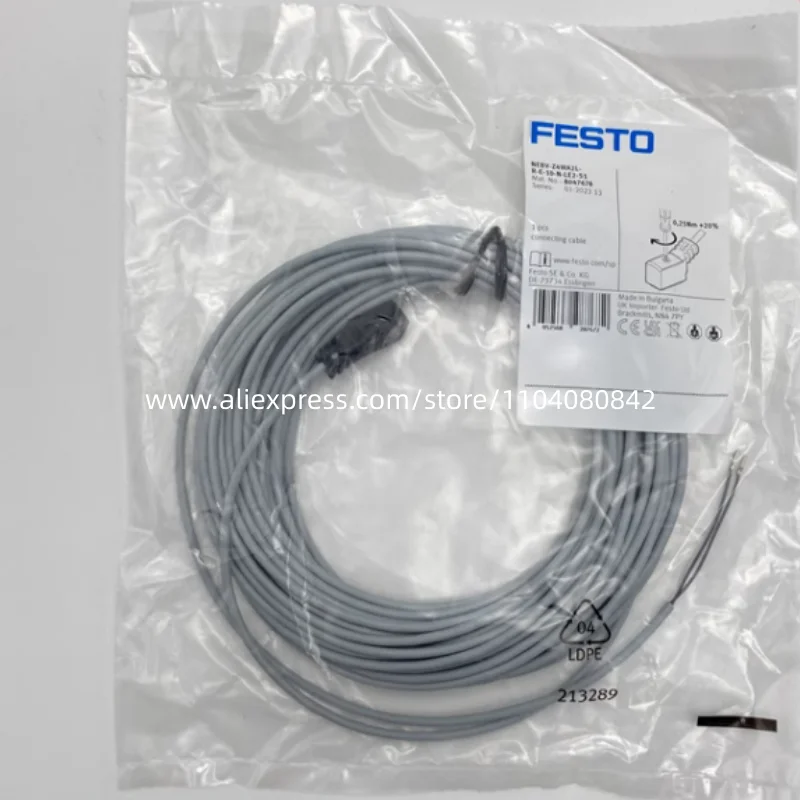 New original Festo Socket NEBV-Z4WA2L-R-E-10-N-LE2-S1 8047678