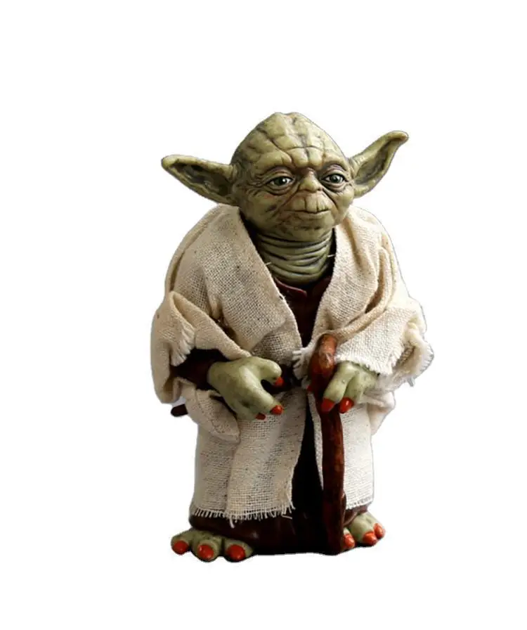 Anime Star War Mandalorian Characters Master YODA Collectible Cartoon Action Figure Model Kids Friends Hobby Hot Toys Decoration