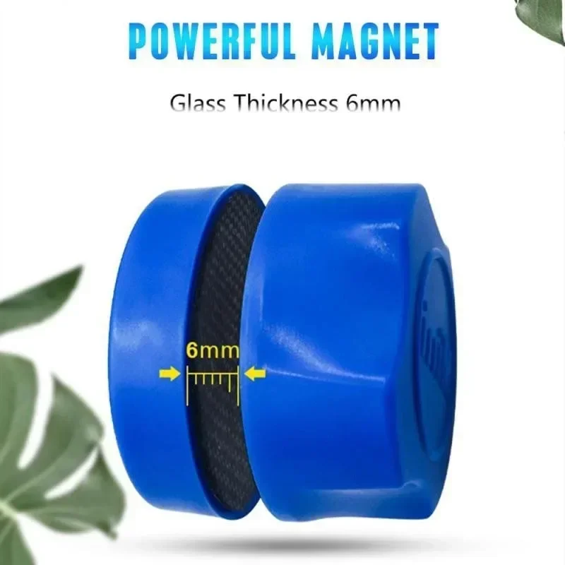 Aquarium doppelseitige Reinigungs bürste Aquarium magnetische Glas reinigungs bürste zum Entfernen der Moos bürste
