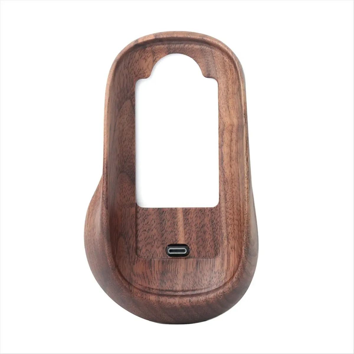 DT75BG Type-C for Mac Mouse Case Magic Mouse Solid Wood Base Computer Accessories Heightening Base Walnut Wood